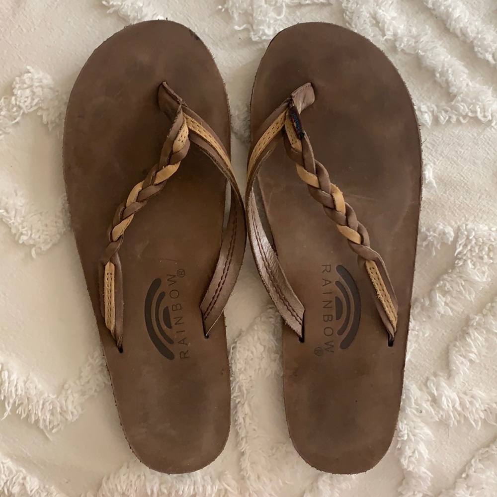 Flirty Braidy Rainbow Sandal